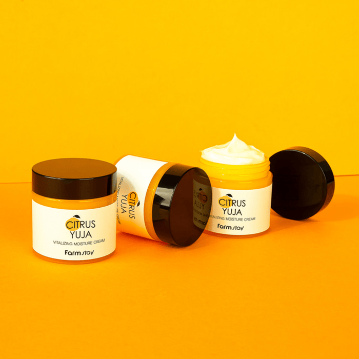 Farmstay Citrus Yuja Vitalizing Moisture Cream [80g] | La Cosmetique