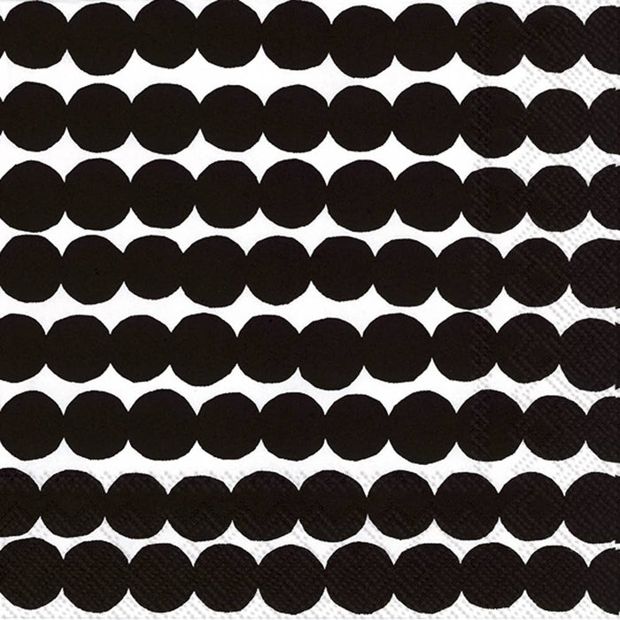 cocktail napkin rasymatto black