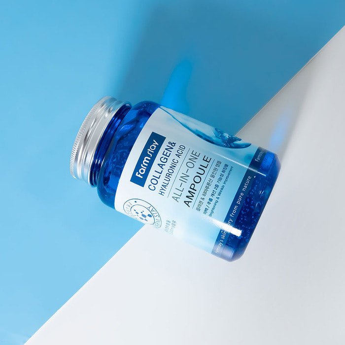 Farmstay Collagen & Hyaluronic Acid All-in-one Ampoule [250ml] | La Cosmetique
