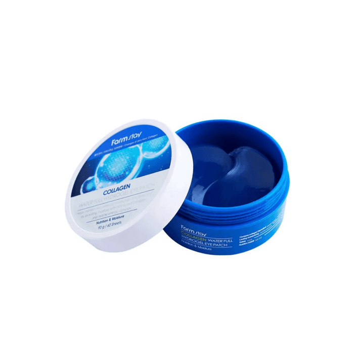 Farmstay Collagen Water Full Hydrogel Eye Patch [60pcs] | La Cosmetique