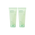 ROUND A’ROUND Comfort Green Tea Gel Cleansing Foam Double Set | La Cosmetique