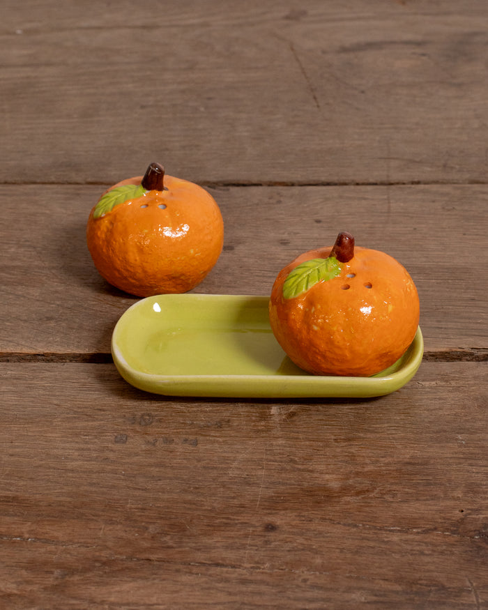Country Oranges Salt & Pepper Shakers
