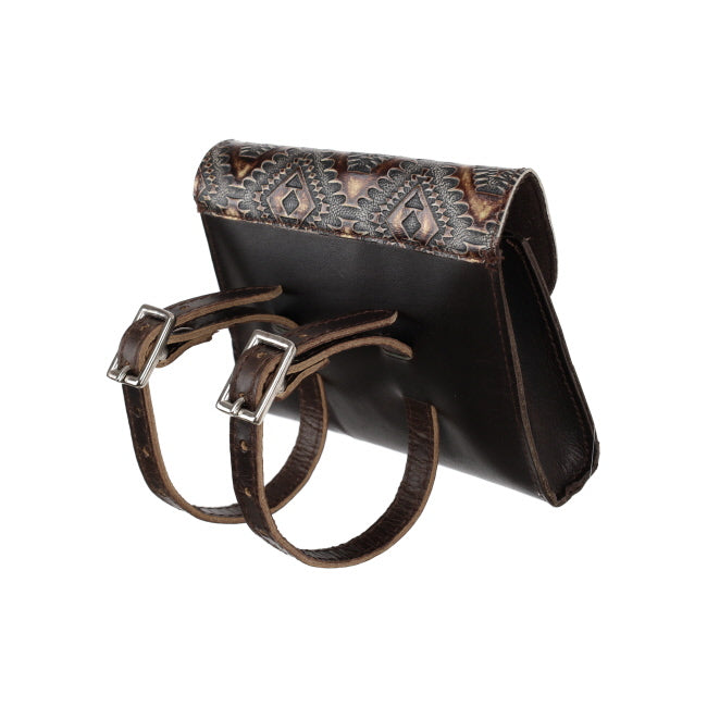 Cowboy Carving Pommel Pouch