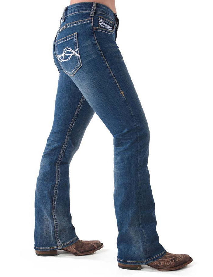Cowgirl Tuff Don't Fence Me In Jeans