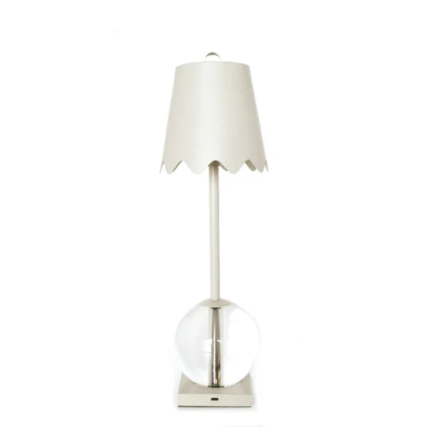 Creme Eliza Flaire Lamp