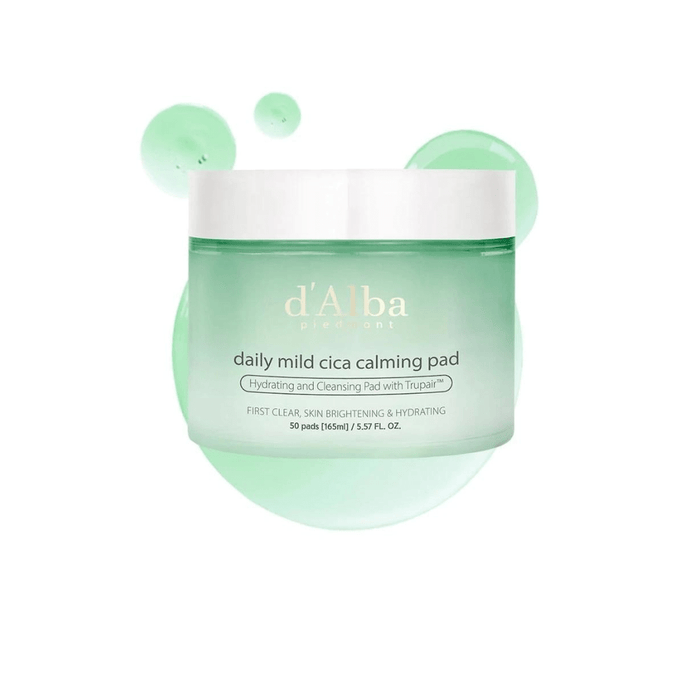 d'Alba Daily Mild Cica Calming Pad [50 Pads] | La Cosmetique