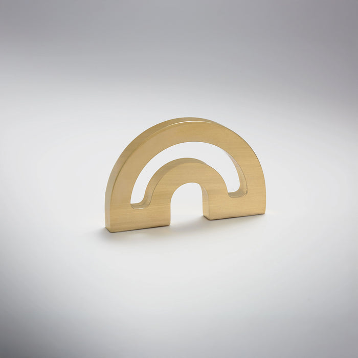 Nest Studio Deco-1.25hc – Modern Knob in Brass