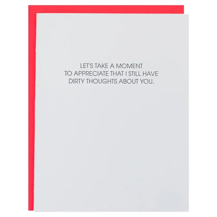 Dirty Thoughts Card