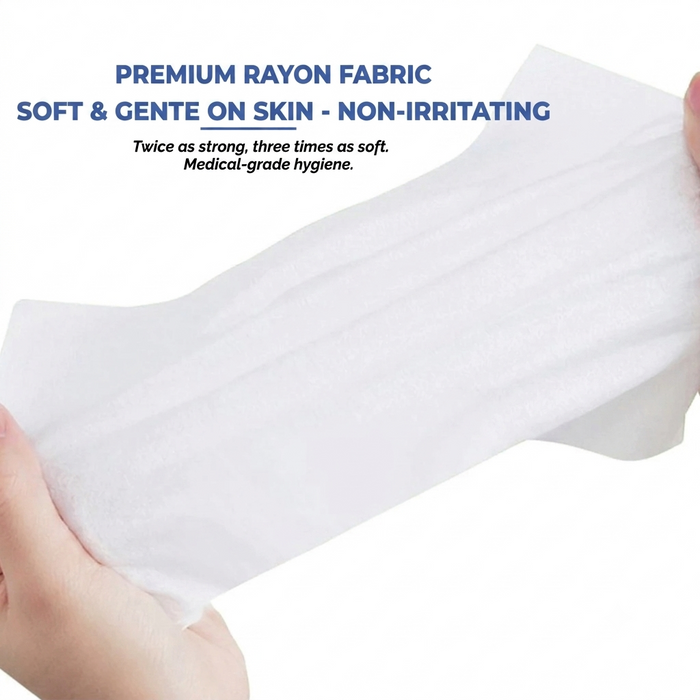 Disposable Non-Woven Facial Wipes (200 Packs)
