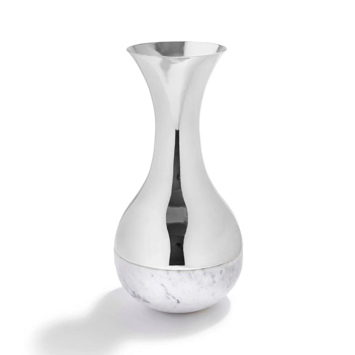Dual Vase - Carrara / Nickel | DSHOP