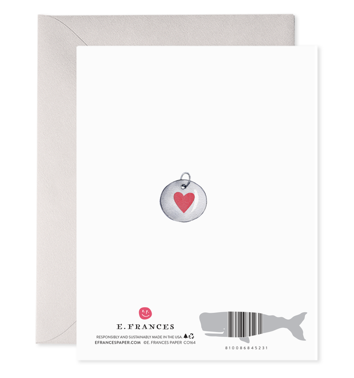 E. Frances Paper - Pet Collar Greeting Card