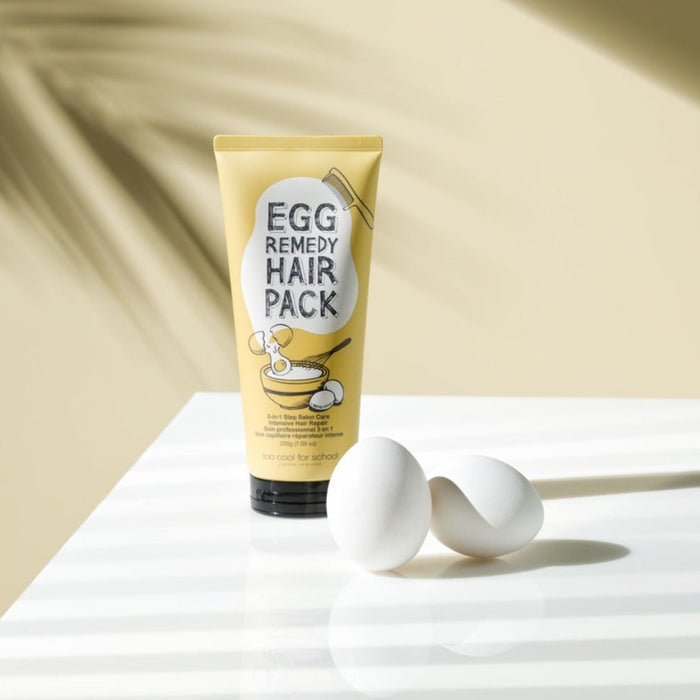 Too Cool For School Egg Remedy Hair Pack 200g | La Cosmetique