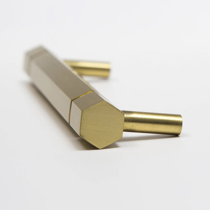 Nest Studio Facet-01 Handle - Satin Brass | DSHOP