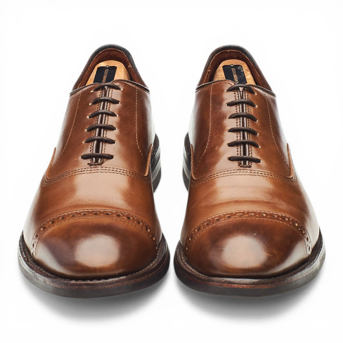 'Fifth Avenue' Dark Brown Leather Oxford UK 8.5 US 9.5 D