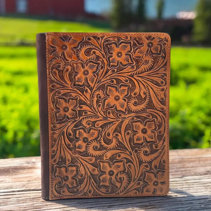 Floral Tooled Planner