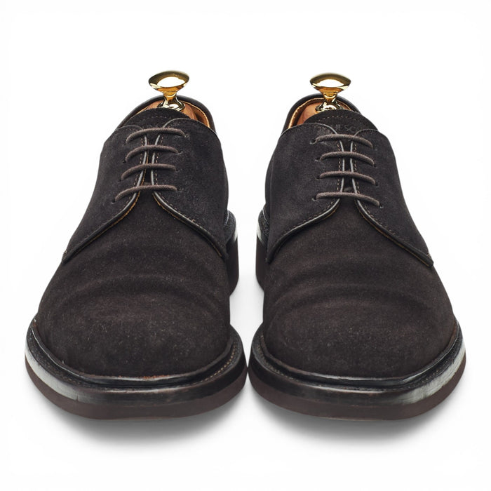 'Fustet' Dark Brown Suede Derby UK 6.5