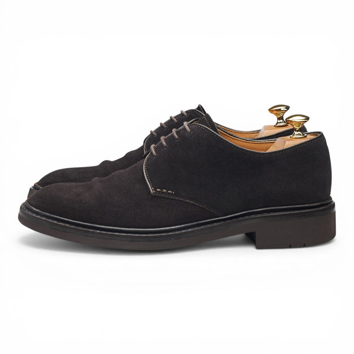 'Fustet' Dark Brown Suede Derby UK 6.5