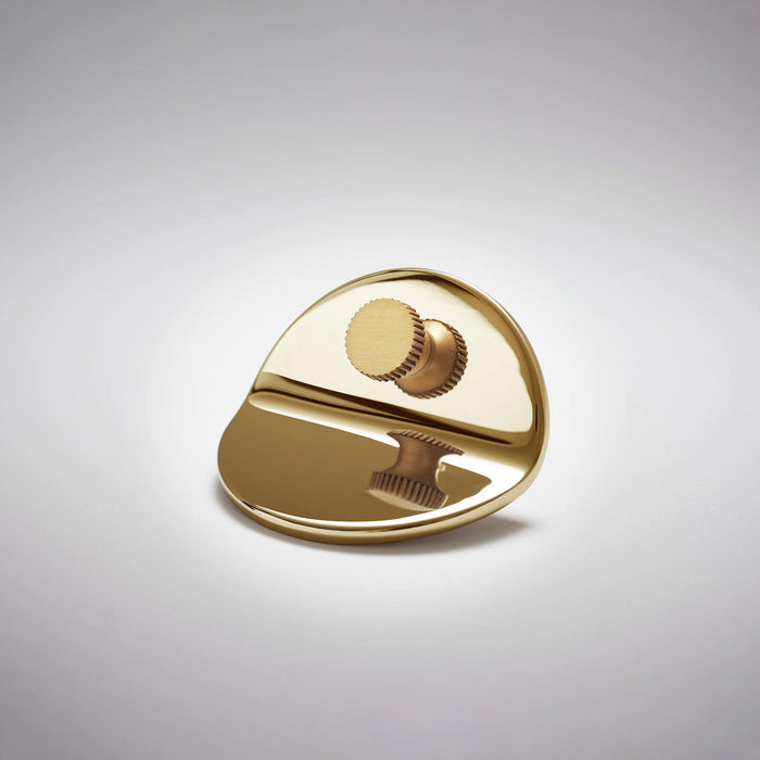 Nest Studio GEO-01 – Minimalist Pull in Polished Brass