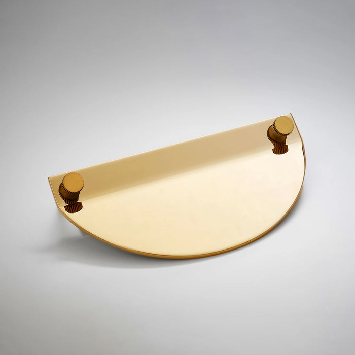 Nest Studio GEO-02 – Minimalist Pull in Polished Brass