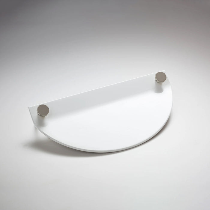 Nest Studio GEO-02 – Minimalist Pull in Gloss White