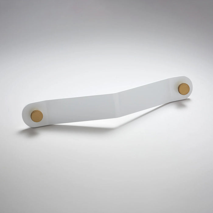 Nest Studio GEO-03 – Minimalist Handle in Gloss White