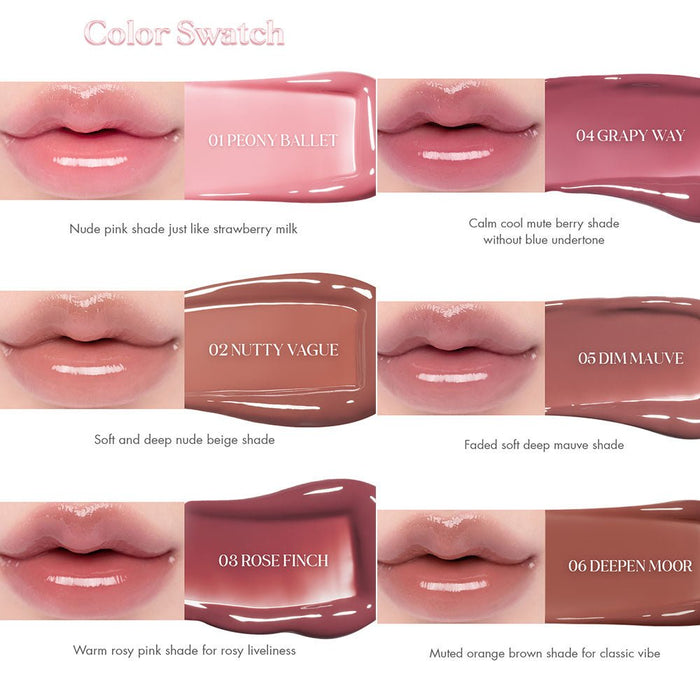 Rom&nd Glasting Color Gloss | La Cosmetique