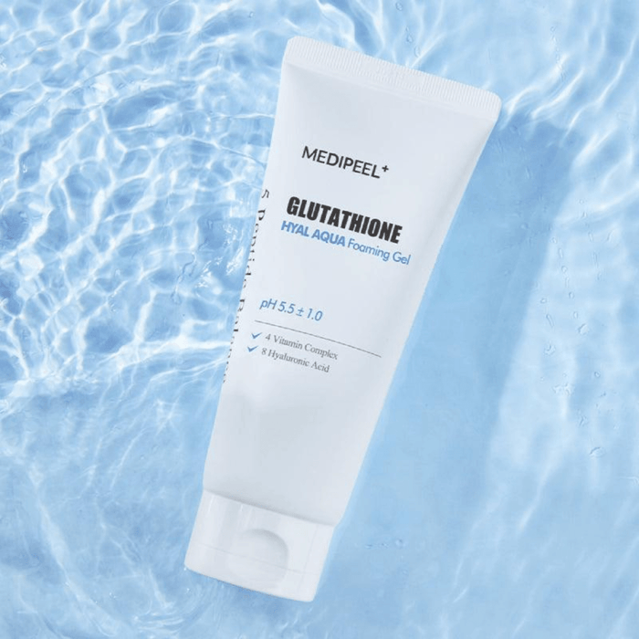 MEDIPEEL+ Glutathione Hyal Aqua Foaming Gel Cleanser 150ml | La Cosmetique