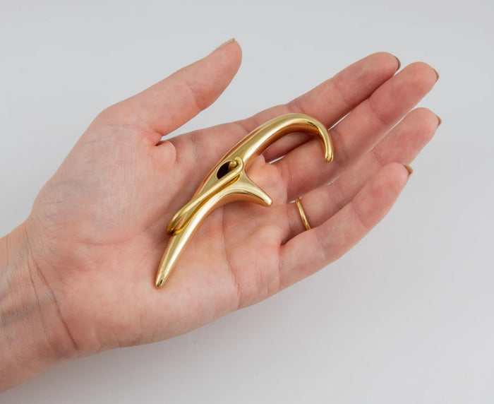 Luxury Brass Keychain