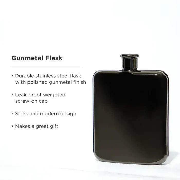 gunmetal flask