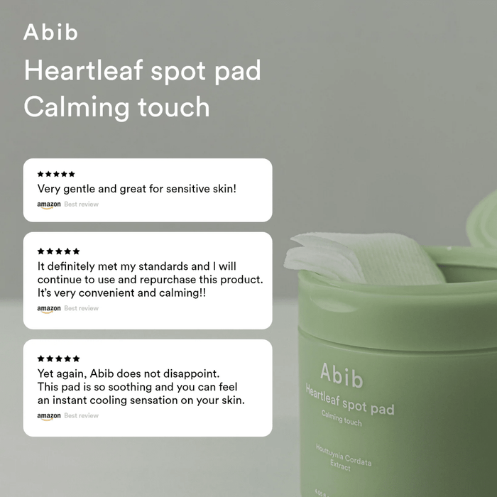Abib Heartleaf Spot Pad Calming Touch [80 Pads] | La Cosmetique
