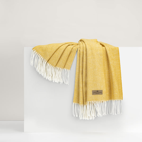 Herringbone Throw - Cider
