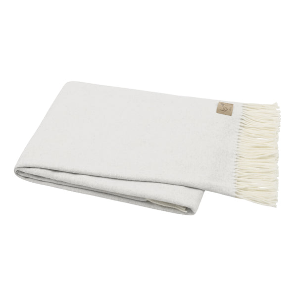 Herringbone Throw - Silver