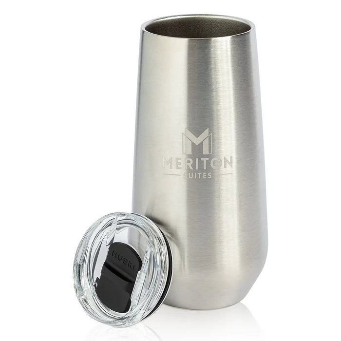 Huski X Meriton Suites Champagne Flute (Silver) by Huski. Shop Meriton Suites