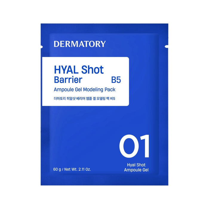 Dermatory Hyal Shot Barrier Ampoule Gel Modelling Pack B5 66g | La Cosmetique