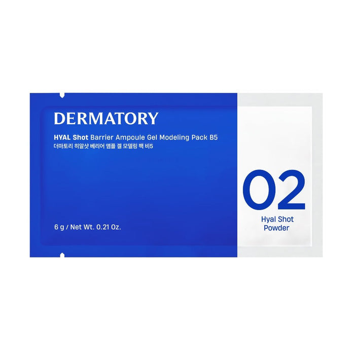 Dermatory Hyal Shot Barrier Ampoule Gel Modelling Pack B5 66g | La Cosmetique