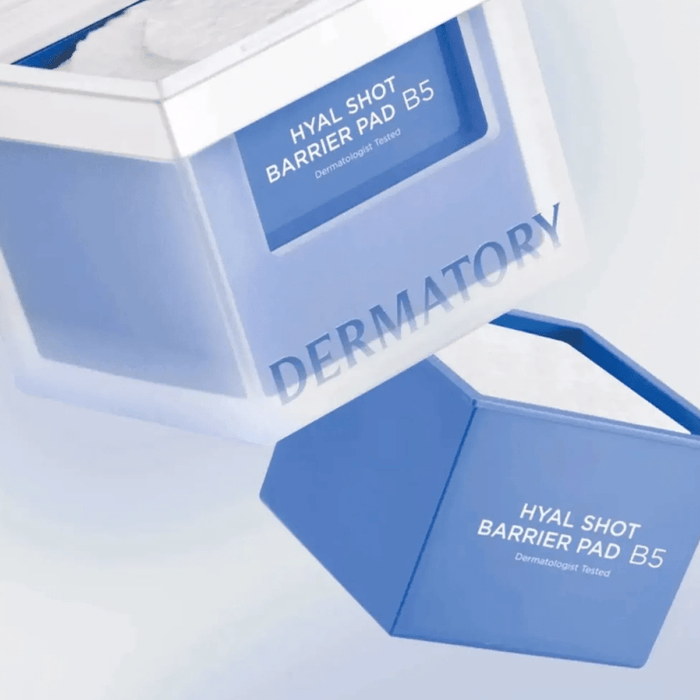 Dermatory Hyal Shot Barrier Pad B5 70pcs | La Cosmetique