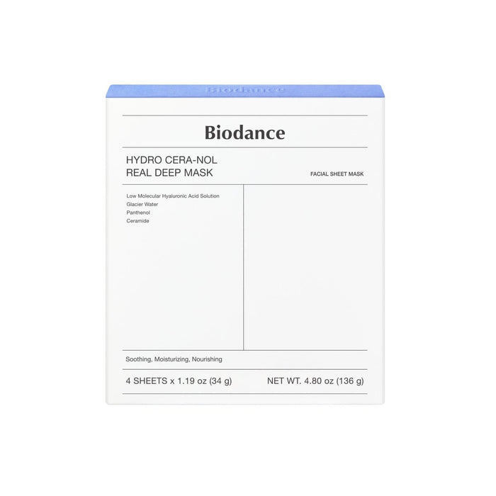 Biodance Hydro Cera-nol Real Deep Mask Box [4pcs] | La Cosmetique