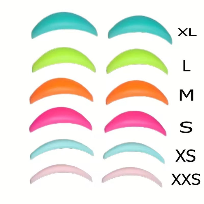 Lash Lift Silicone Shields — Full Size Set (XXS – XL)