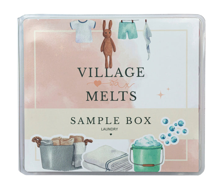 Laundry Wax Melt Sample Box - Village Wax Melts