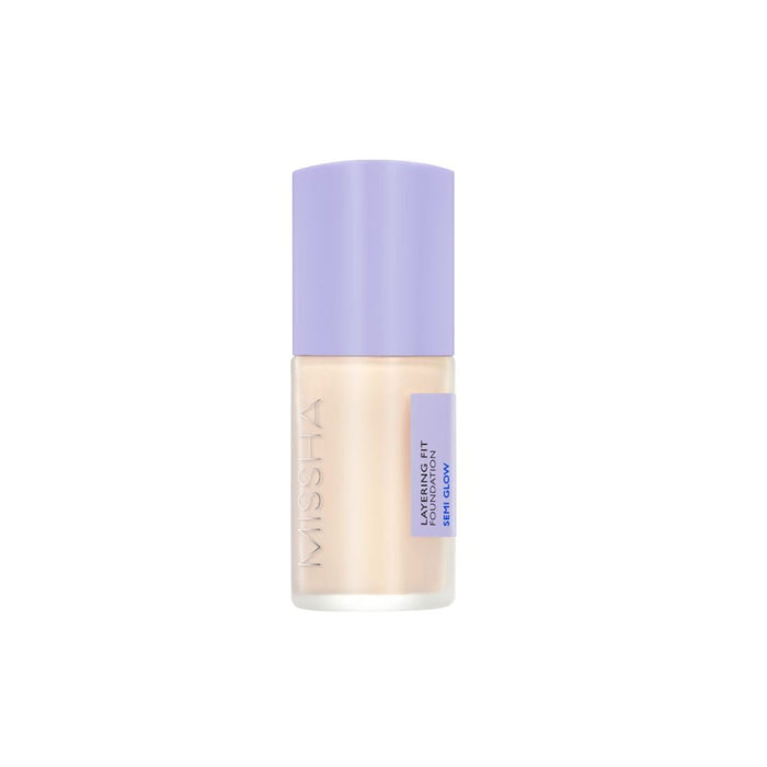 Missha Layering Fit Foundation Semi Glow | La Cosmetique