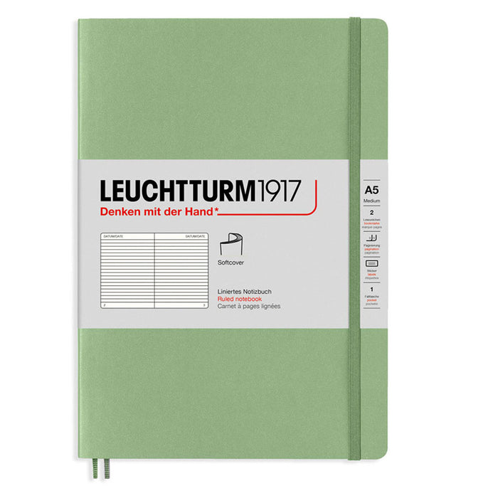 Leuchtturm Medium Softcover Notebook Ruled