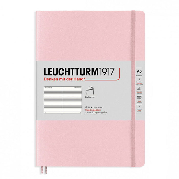 Leuchtturm Medium Softcover Notebook Ruled
