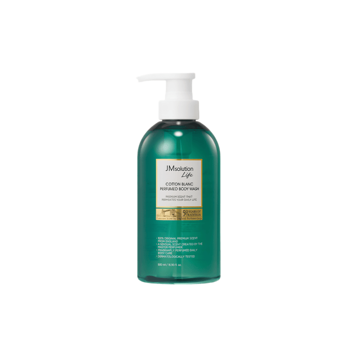 JMsolution Life Cotton Blanc Perfumed Body Wash [500ml] | La Cosmetique