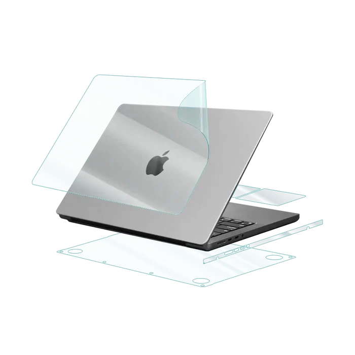 MacBook Pro 14 inch M4 Pro 2024 Laptop Transparent Skins Protector