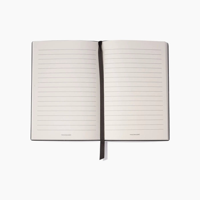 Maison de Sabré X Meriton Suites Leather Notebook (Black A5) by MAISON de SABRE. Shop Meriton Suites