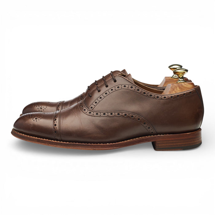 'Matthew' Brown Leather Oxford Brogues UK 7 F