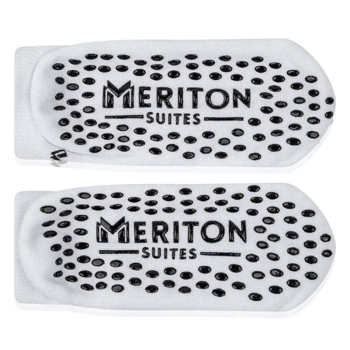 Meriton Suites Yoga Socks (Small/White) by Shop Meriton Suites. Shop Meriton Suites