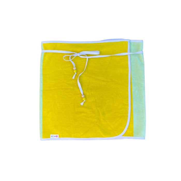 Minty Yellow Beach Wrap