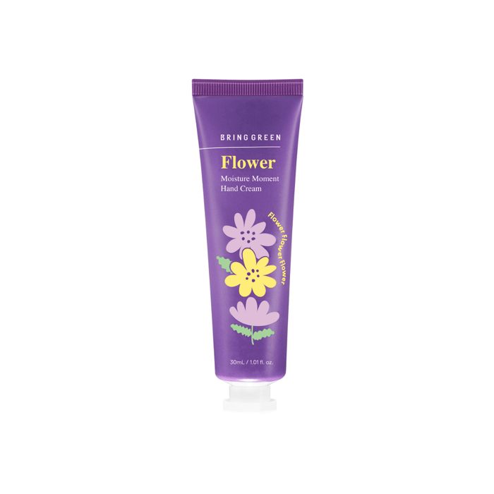 Bring Green Moisture Moment Hand Cream 30mL (Flower) | La Cosmetique