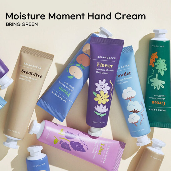Bring Green Moisture Moment Hand Cream 30mL (Flower) | La Cosmetique